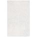 White 60 x 36 x 0.375 in Indoor Area Rug - Safavieh Ebony Wool Area Rug Wool | 60 H x 36 W x 0.375 D in | Wayfair EBN123M-3