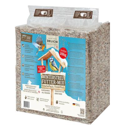 Delicia - Winterstreu Futter-Mix 20 kg Vogelfutter Winterfutter