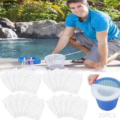 Skimmer-Socken, Skimmer-Vorfilter, Schwimmbad-Vorfilter, Skimmer-Socken, Schwimmbad-Skimmer-Socken, Image