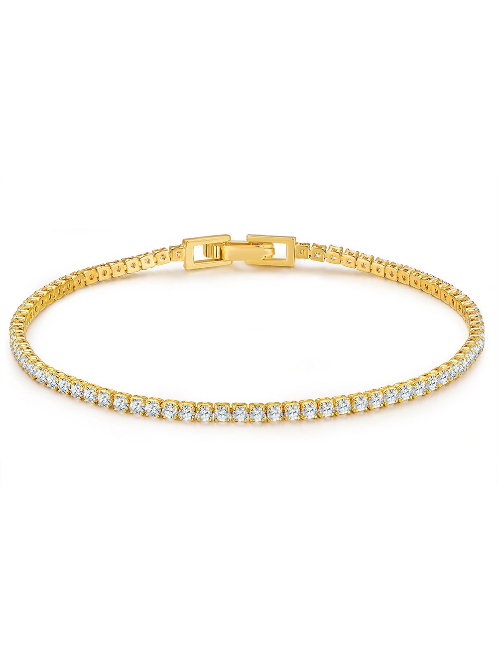 Glanzstücke München Silberarmband Damen gold, 21