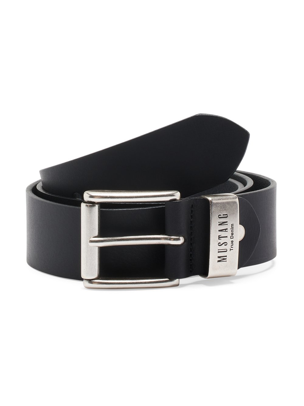 Mustang Gürtel Herren schwarz, 115 Image