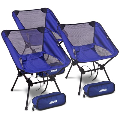 Enva 3x Faltbarer Campingstuhl - Ultrakompakt [Hersteller-Nr. 40974587]