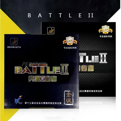 Original Friendship 729 Provincial BATTLE II BATTLE 2 Pro New Gold Version Table Tennis Rubber Ping