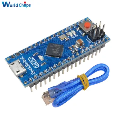 Micro ATmega32u4 5V 16MHZ Microcontroller Expansion Board Module Compatible For Arduino Mirco