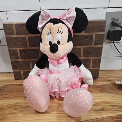 Disney Toys | Disney Minnie Mouse Ballerina Dancer Plush Doll | Color: Pink/Purple | Size: Osbb