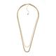 Women's Kariana Gold Tone Pendant Necklace With Crystal Accents, Gold Layered Chain