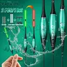 2024 sommer Neue 2 Stück Kurze LED Elektronische Float Set Volle Grüne Empfindlichkeit Volle Rot Hohe Empfindlichkeit Nano Outdoor Angeln Float