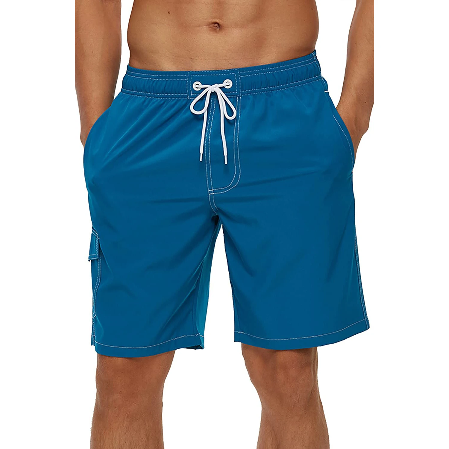 Männer Sommer Strand Shorts Badeanzüge Mesh Gefüttert Bademode Board Shorts Männliche Badehose Badeanzug Sport Kleidung Image