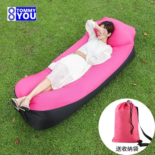 Outdoor tragbare Lazy Air Sofa Kissen Stil aufblasbare Sofa faltbare aufblasbare Bett Schlafsäcke