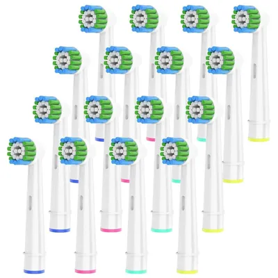 4/816 stücke Präzisions-Ersatz bürsten köpfe, kompatibel mit der elektrischen Zahnbürste braun oral b, tiefe und präzise Reinigung