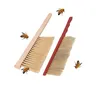 Brosse à miel en bois pour l'apiculture outils d'apiculture guêpe balayage d'abeille deux