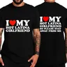 Ich liebe meine heiße Freundin Ich liebe meine heiße Latina Freundin T-Shirt y2k T-Shirt für Männer