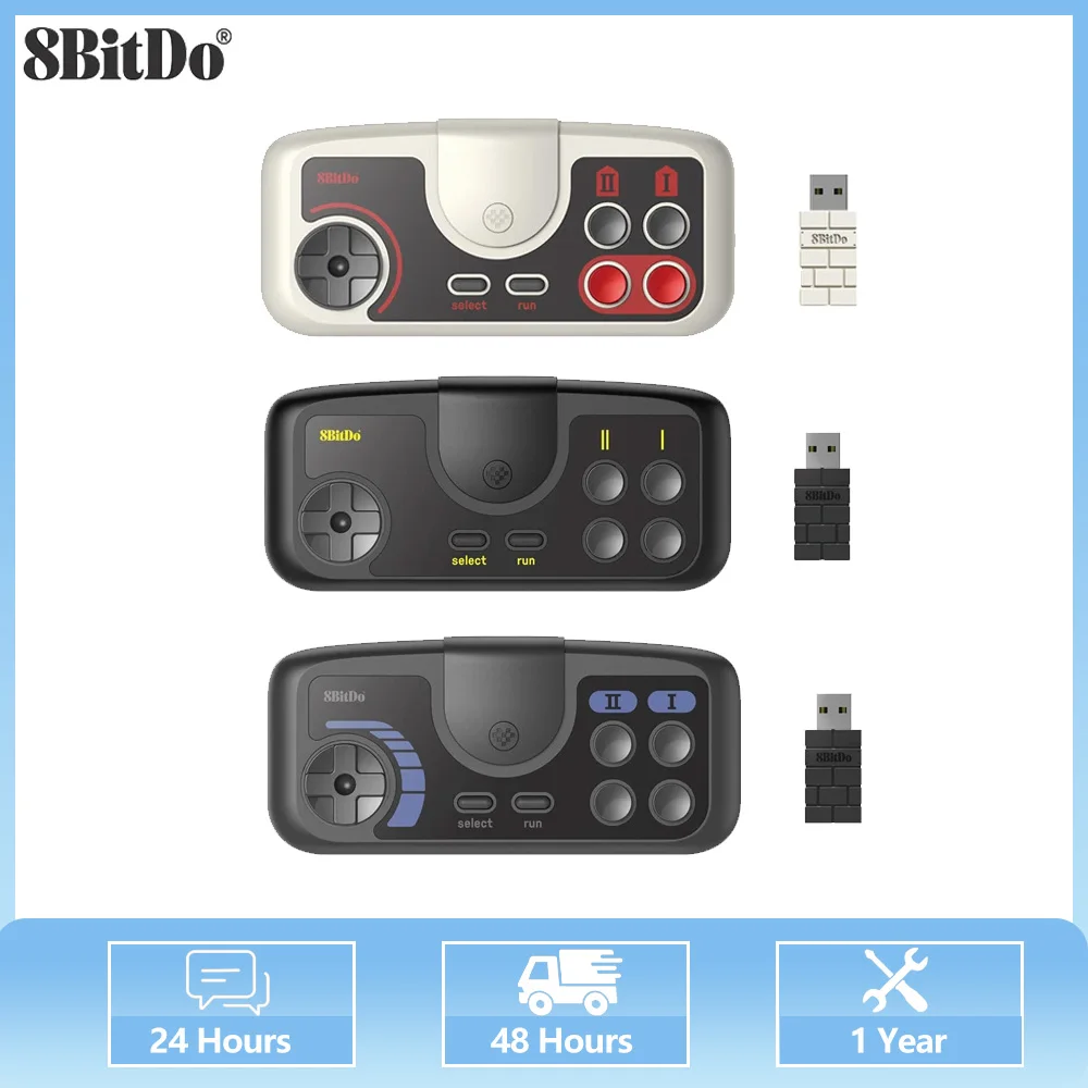 8Bitdo PCE 2,4G/TG 16/PCE Core 2,4G Wireless Gamepad Unterstützung Für PC Motor mini & PC Motor CoreGrafx mini & TurboGrafx-16 mini Image