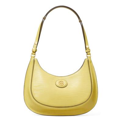 Robinson Crosshatched Leather Convertible Crescent Bag