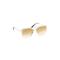 Prada Sunglasses: Gold Accessories