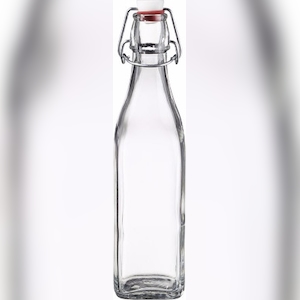 Bormioli Glasflasche mit Bügelverschluß, 0.5 l, transparent Image