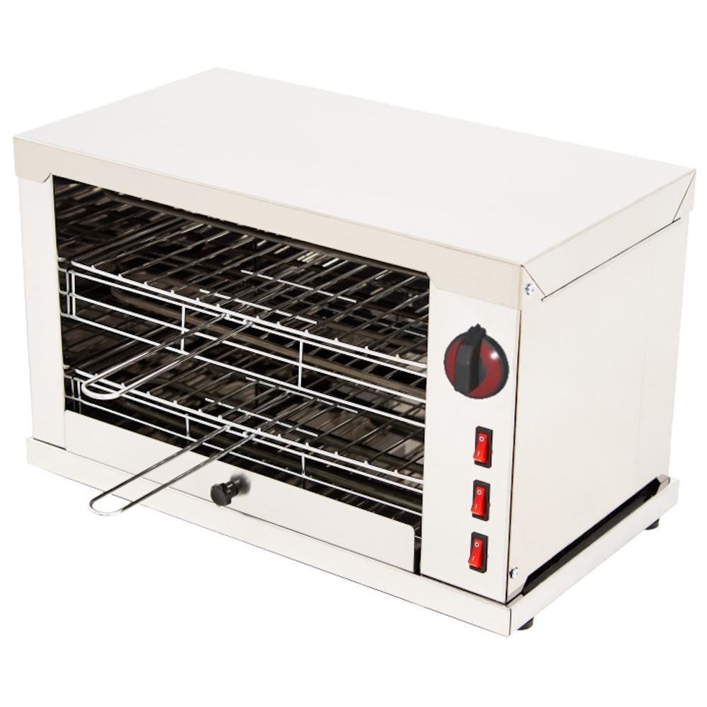 Elektrischer toaster 2 regale 370 x 260 - 510x280x330 mm - 3500 W 230/1V - 4302T0UD Eurast Image