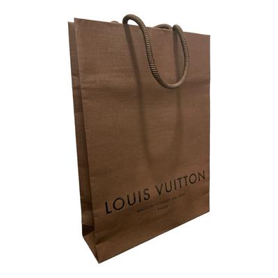 Louis Vuitton Bags | Louis Vuitton Brown Paper Gift Bag 11 X 8 X 2.5 | Color: Brown | Size: Os