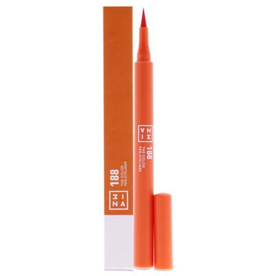 The Color Pen Eyeliner - 188 Orange by 3INA for Women - 0.034 oz Eyeliner