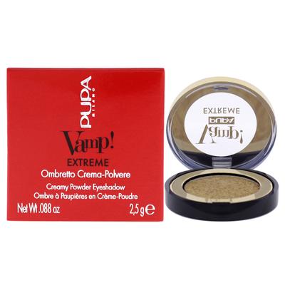 Vamp! Extreme Cream Powder Eyeshadow - 001 Extreme Gold by Pupa Milano for Women - 0.088 oz Eye Shad
