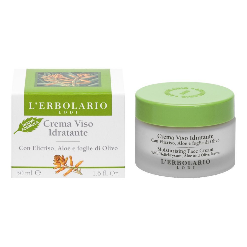 Crema Viso Idratante Elicriso/Aloe/Foglie Di Olivo 50 Ml ml