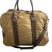J. Crew Bags | J Crew Waxed Canvas And Brown Leather Duffel Bag | Color: Brown | Size: Os