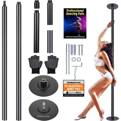Premium Dancing Pole Spinning Static Dance Pole Kit - Large