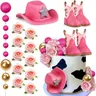 Cowgirl Cake Decorations Cowgirl Hat Ball Cake Topper Western Cowgirl Birthday Baby Shower