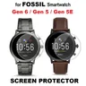 5PCS Smart Watch Screen Protector per Fossil Gen 6/5E/Lte Julianna/Garrett/Carlyle/Hybrid HR