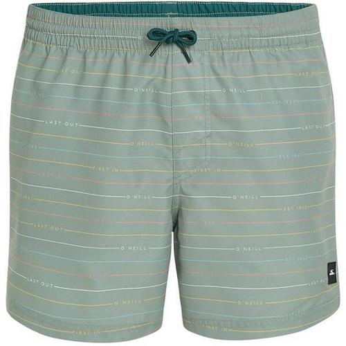 O'NEILL Badehose JACK CALI FIRST 15'' SWIM SHORTS, Größe XL in Grün