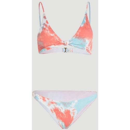 O'NEILL Damen Bikini PISMO FLAMENCO WOW BIKINI, Größe 40 in Pink Ice Cube Tie Dye