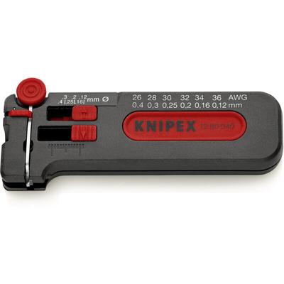 12 80 040 sb Drahtabisolierer Geeignet für CU-Leiter 0.12 bis 0.4 mm - Knipex