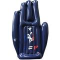 Aufblasbare Hände – Offizielles fff – Für Fußballfans Standardgröße Blau trendyflair