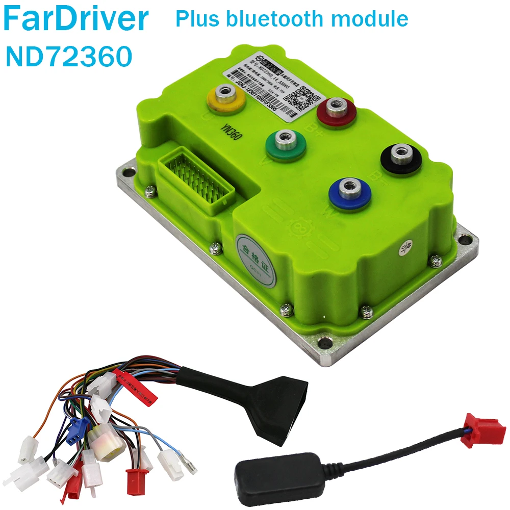 Nanjing Fardriver ND72360 60V-72V 190A DC sine wave electric scooter scooter Bluetooth debugging programming motor controller