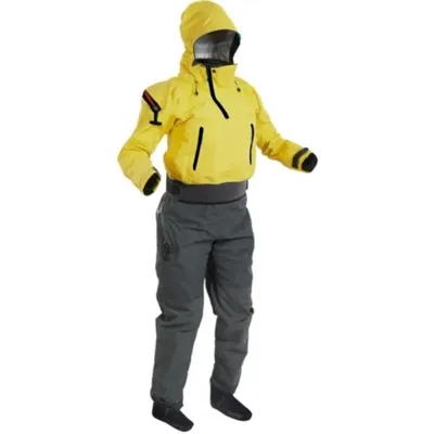 Dry Suit Kayak For Women Waterproof Latex Gaskets Breathable Fabric Dual-adjustable Overskirt,