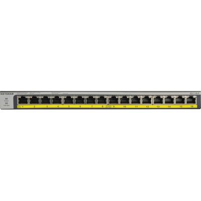 NETGEAR Netzwerk-Switch "GS116LP", grau, B:28,6cm H:2,7cm T:10,2cm, Netzwerk-Switches