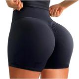 Wide Leg Trouser Yoga Pants For Women Womens Capri Pants Summer Savings Women s Fashion Casual Solid Color High Waist Elastic Yoga Pants Shorts S-Xl Pants Q89