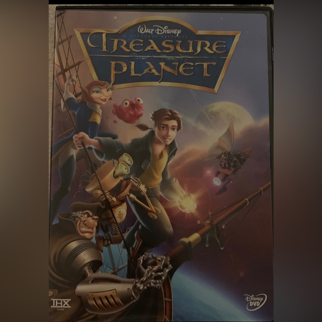 Disney Media | #M003 - Dvd Movie: Walt Disney’s “Treasure Planet” + Bonus Content | Color: Red | Size: Os