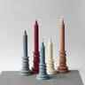 Nuovo stampo per candele a forma di candeliere per candele che fanno regali di candele fatti a mano