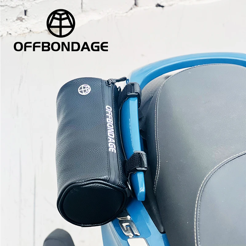 OFFBONDAGE Motorradtasche, wasserdicht, große Kapazität, Lenkertasche, tragbare Multifunktions-Umhängetasche, Fahrrad-Fronttasche Image