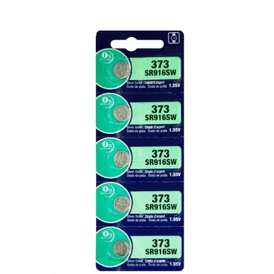 5 PZ/LOTTO SR916SW Orologio Batteria 373 Orologio Al Quarzo Speciale Elettronico 1.55 V Ossido