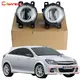 2 pezzi Car Front LED Angel Eye fendinebbia Daytime Running Lamp DRL 30W H11 per Vauxhall Opel Astra