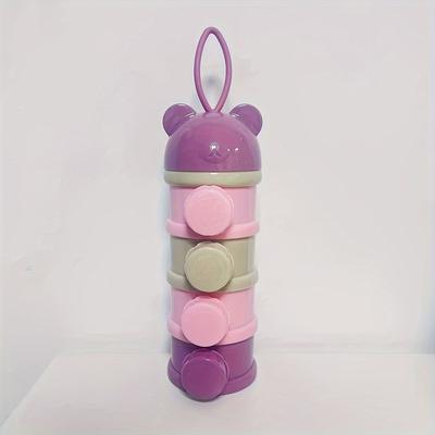 TEMU Formula -layer Four-layer Cartoon Bear Box, Snack Food Container Image