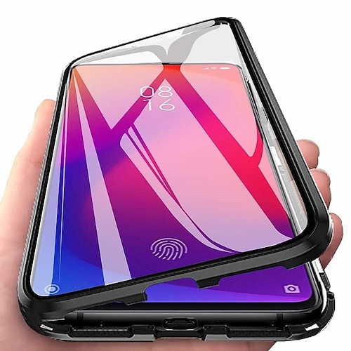 Handy Hülle Handyhüllen Für Samsung Galaxy S25 S24 S23 S22 S21 FE S21 Ultra Plus S20 A14 A34 A54 Ganzkörperhülle Magnetische Adsorption mit Displayschutz Magnetisch Vollschutz Transparent Gehärtetes Image