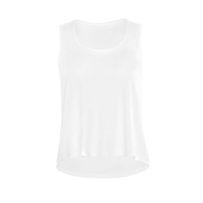 Tanktop WINSHAPE "BAMT001", Damen, Gr. XXL, weiß, 95% Viskose aus Bambus, 5% Elasthan, Rundhals, ohne Ärmel, Tops, atmungsaktives Bambusgewebe Image