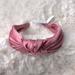 J. Crew Accessories | J. Crew Satin Knot Headband | Color: Pink | Size: Os