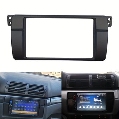 TEMU 2 Din Installation Kit For M3 E46 1998-2006 Double Din Dvd Frame Bezel