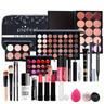 All-in-one Makeup Set For Women, 24pcs Full Makeup Kit, Makeup Gift Set For Girls Makeup Essential Starter Kit For Face Eyes And Lips, Ideal For Mother's Day Makeup Set