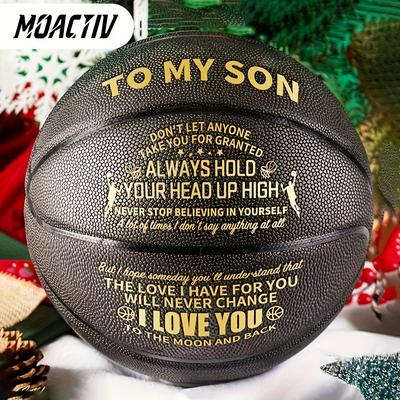 1pc International Standard Size Basketball With Pump - Perfect Gift For Grandson