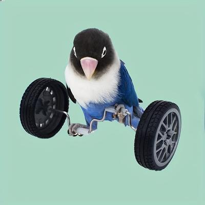 1pc Parrot Balance Bike Pet Toy - Interactive Fun ...